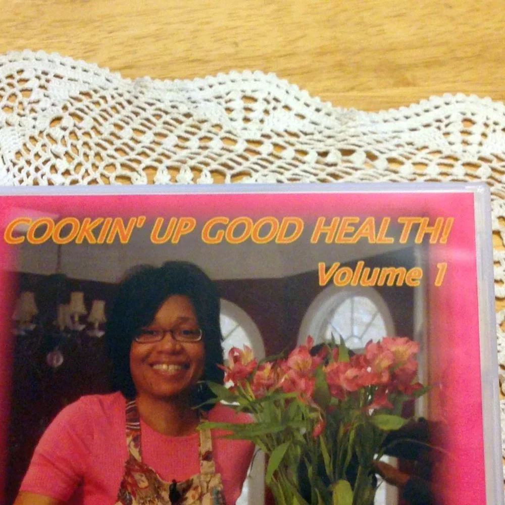 DVD Cookbooks  - Seventh Day Adventist Cookin' Up Good Health Volumes 1 and 2
